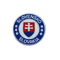 Nášivka kruh Slovensko Slovakia modrá mala